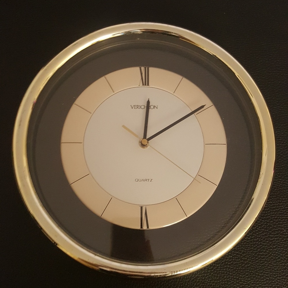 Vintage Verichron Quartz Wall Clock
